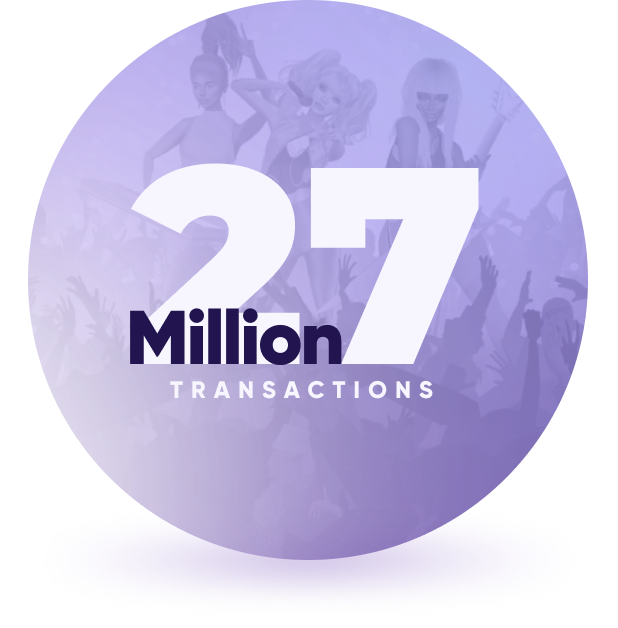 27 million transactions